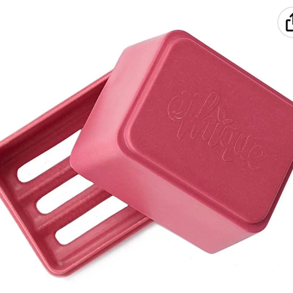 Ethique soap container pink